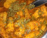 A picture of step 4 of Shahi besan curry.