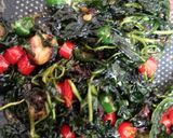Foto langkah ke 9 dari resep Kangkung Saus Tiram Krenyes ala Restoran.