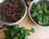 Foto del paso 3 de la receta Sartencillas de morcilla, huevos y espinacas