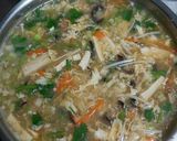 A picture of step 4 of Simple One-Pot Hot and Sour Soup.