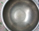 A picture of step 1 of Aloo ki tahari.