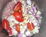 Spicy mutter qeema recipe step 1 photo