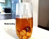 Hình bước làm 5 của món Nhãn Nhục Táo Đỏ Trà (nước mát)/ Longan Cha 龙眼茶