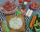 Foto langkah ke 1 dari resep Patty daging sayur.