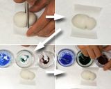 Une image de l'étape 9 de Bonhommes de neige.- Jouyo Manju (Wagashi).