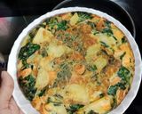 Foto langkah ke 6 dari resep Omelet Sayur.