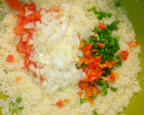 Foto del paso 3 de la receta: Tortilla de arroz y brócoli