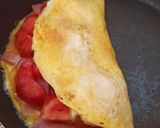 Foto del paso 5 de la receta: Omelette de jamón, queso y tomate
