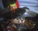 A picture of step 3 of Chilli potatoes flax and sesame seeds rice.