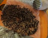 Pieczona owsianka czekoladowa z bakaliami #babyfartuch krok przepisu 1 zdjęcie