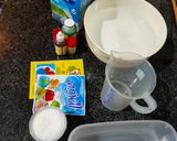 Foto langkah ke 1 dari resep Puding pelangi.