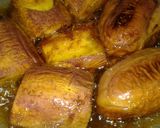 A picture of step 2 of Chatpate Baingan.