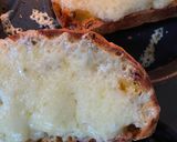 A picture of step 1 of Cheesy toasties with mustard.