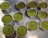 Hình bước làm 4 của món Matcha choco fondant