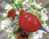 A picture of step 4 of Cabbage Manchurian Dry.