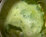 A picture of step 6 of Green soup.