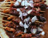 Foto langkah ke 4 dari resep Sate Jamur Tiram.