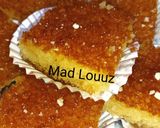 صورة لخطوة 11 من وصفة بسبوسة بذوق الليمون 🍋🍋🍋🍋