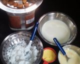A picture of step 1 of Kesaria sabudana kheer.