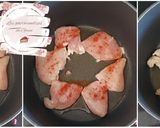 Une image de l'étape 3 de Poulet basquaise, riz cuisiné & crème de chorizo.