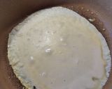 A picture of step 2 of Crepes with Strawberries and Whipped Cream 🍓.