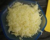 A picture of step 2 of Macaroani pulao with leftover boiled rice.