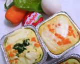 Foto langkah ke 2 dari resep Nasi Kukus Aneka Topping Untuk Toddler.