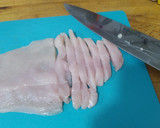 Foto del paso 1 de la receta: Tagliatelle con pollo, champiñones y verdura