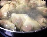 รูปขั้นตอนการทำที่ 4 ของ เกี๊ยวน้ำหมูกรอบสไตล์หมี#รักบ้านเกิด