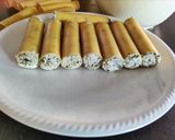 A picture of step 3 of Ricotta and Spinach Stuffed Cannelloni.