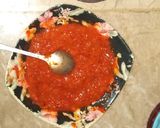 A picture of step 1 of Pizza sauce!!!.