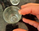 A picture of step 2 of Khus with Shrikhand shots.