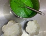 Foto langkah ke 2 dari resep Bingka pandan bakar.