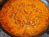 Arroz con gambas y calamares