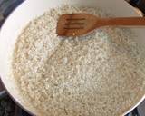Foto del paso 2 de la receta Bolitas de arroz rellenas de mozzarella y jamón hilado