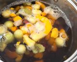 Trópusi tejszínes gyümölcsleves recept fázis 1 fotója