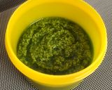 A picture of step 6 of Basil Pesto Pasta.