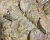 Foto del paso 6 de la receta: Solomillo con salsa de foie y brie trufado 🍖🥔