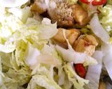 Foto langkah ke 3 dari resep Tumis Sawi Putih dan tahu.