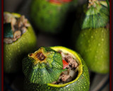Foto del paso 2 de la receta: Calabacines luna rellenos