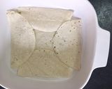 A picture of step 2 of Pastel Azteca.