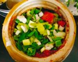 A picture of step 1 of Carrot pickle or gajar ki achaar.