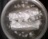 รูปขั้นตอนการทำที่ 6 ของ ไก่ม้วนแช่เหล้า (drunken chicken roll)