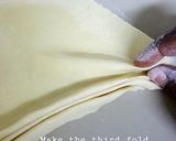 A picture of step 7 of How To Get Soft Layered Chapati using the fan method.