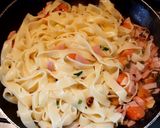 Foto del paso 4 de la receta: Fetuccini Rápido
