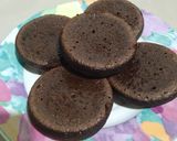 Foto langkah ke 5 dari resep Mini Brownies snack maker (tanpa oven tanpa kukusan).