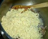 A picture of step 2 of Quick Moong Daal with chapati...
