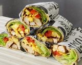 Foto langkah ke 7 dari resep Chicken Wrap with Oat Tortillas.