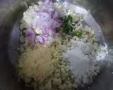 A picture of step 2 of Gobi Dry Manchurian.