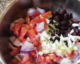 राजमा सलाद (Rajma salad recipe in Hindi) रेसिपी चरण 2 फोटो